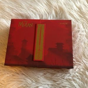 New Disney Mulan Colourpop PR kit makeup